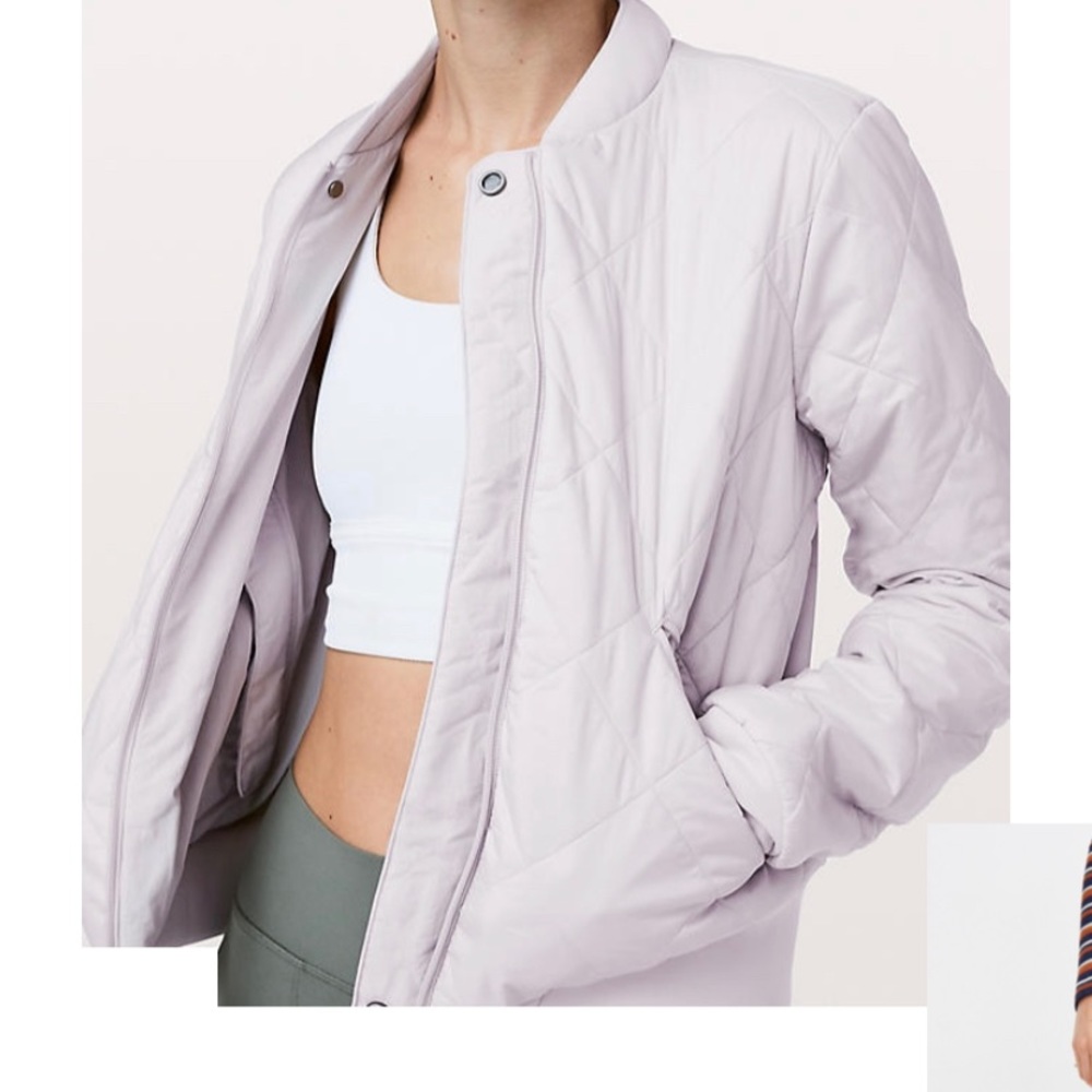 Lululemon bomber jacket
